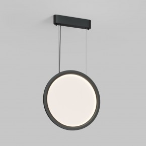 DK6604-BK Подвесной вертикальный светильник Veil со светодиодом H1500 d450 220V 36W 3000-6000K IP20 черный алюминий в Асбесте - asbest.ok-mebel.com | фото