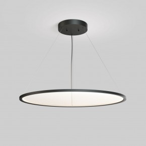 DK6620-BK Подвесной горизонтальный светильник Veil со светодиодом H900 d1000 220V 82W 3000-6000K IP20 черный алюминий в Асбесте - asbest.ok-mebel.com | фото