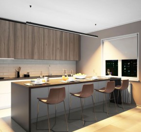 DK9253-BK Линейный светильник 62W 2500mm 3000K, черный в Асбесте - asbest.ok-mebel.com | фото 5