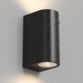 DK9791-BK Настенный уличный светильник NARVIK, IP44, 2хGU10 LED, до 15 Вт, черный, алюминий в Асбесте - asbest.ok-mebel.com | фото 3