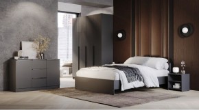 ЭЛЕГАНТ Спальный гарнитур (модульный) графит в Асбесте - asbest.ok-mebel.com | фото