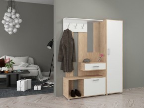 ЭНТЕР 1 Прихожая (модульная) дуб сонома/белый в Асбесте - asbest.ok-mebel.com | фото