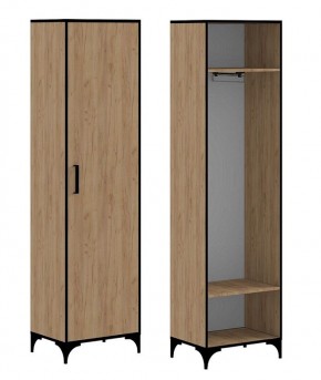 ЭНТЕР ЛОФТ Шкаф для одежды (Дуб Золотой) в Асбесте - asbest.ok-mebel.com | фото