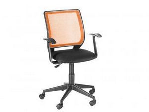 Кресло офисное Эксперт Т-эрго (черный/оранжевый) в Асбесте - asbest.ok-mebel.com | фото 1