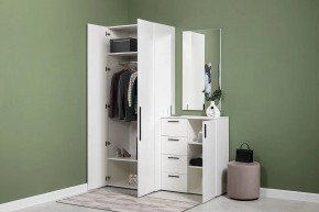 ЭЙР прихожая (модульная) Белый Шагрень в Асбесте - asbest.ok-mebel.com | фото 24