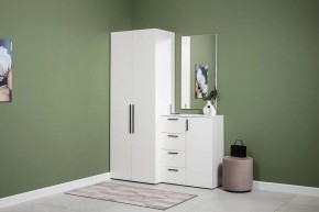 ЭЙР прихожая (модульная) Белый Шагрень в Асбесте - asbest.ok-mebel.com | фото 3