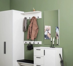 ЭЙР прихожая (модульная) Белый Шагрень в Асбесте - asbest.ok-mebel.com | фото 33