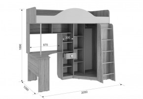 ФЭНТЕЗИ Набор мебели (Детский комплекс) в Асбесте - asbest.ok-mebel.com | фото 2