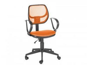 Кресло компьютерное Флеш Рондо (оранжевый/оранжевый) в Асбесте - asbest.ok-mebel.com | фото 1