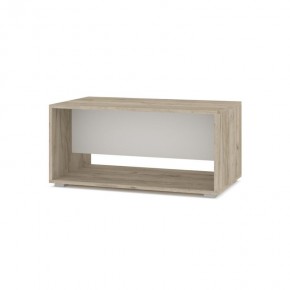 ФЛОРИДА Ф61 Стол журнальный (полка) дуб серый/белый в Асбесте - asbest.ok-mebel.com | фото