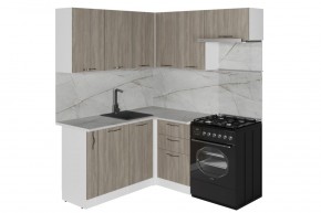 ФЬЮДЖИ Кухонный гарнитур Мега Прайм (1600*1700 мм) в Асбесте - asbest.ok-mebel.com | фото 3