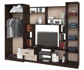 Гостиная Флора (венге/лоредо нов.) в Асбесте - asbest.ok-mebel.com | фото 1
