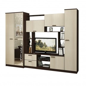 Гостиная Флора (венге/лоредо нов.) в Асбесте - asbest.ok-mebel.com | фото