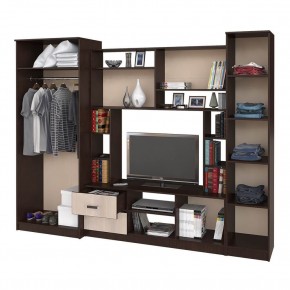 Гостиная Флора (венге/лоредо нов.) в Асбесте - asbest.ok-mebel.com | фото 2