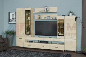 Гостиная Камелия Композиция 3 (Ясень Асахи) в Асбесте - asbest.ok-mebel.com | фото 1