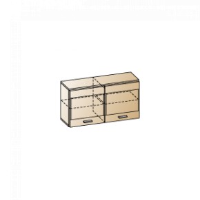 Гостиная Камелия Композиция 5 (Снежный ясень - серый) в Асбесте - asbest.ok-mebel.com | фото 7