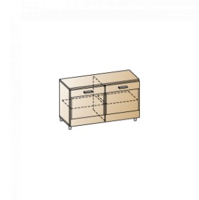 Гостиная Камелия Композиция 8 (Снежный ясень - серый) в Асбесте - asbest.ok-mebel.com | фото 9