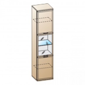 Гостиная Карина Композиция 1 (Ясень Асахи) в Асбесте - asbest.ok-mebel.com | фото 9