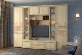 Гостиная Карина Композиция 17 (Ясень Асахи) в Асбесте - asbest.ok-mebel.com | фото