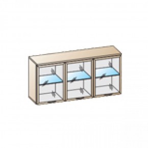 Гостиная Карина Композиция 23 (Ясень Асахи) в Асбесте - asbest.ok-mebel.com | фото 3
