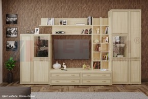 Гостиная Карина Композиция 5 (Ясень Асахи) в Асбесте - asbest.ok-mebel.com | фото