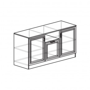 Гостиная Лира (модульная) Дуб нортон светлый в Асбесте - asbest.ok-mebel.com | фото 7