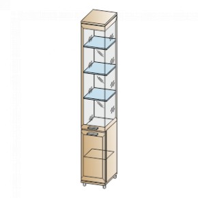 Гостиная Мелисса Композиция 7 (Ясень Асахи) в Асбесте - asbest.ok-mebel.com | фото 3