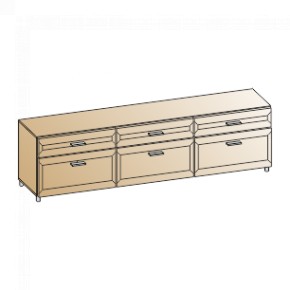 Гостиная Мелисса Композиция 7 (Ясень Асахи) в Асбесте - asbest.ok-mebel.com | фото 4