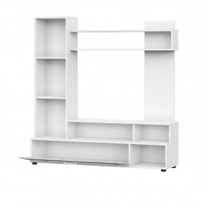 Гостиная МГС 9 (Белый/Цемент светлый) в Асбесте - asbest.ok-mebel.com | фото 3