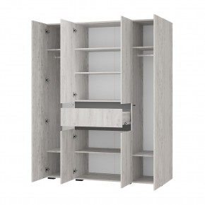 Гостиная Мрия (модульная) Бетон пайн светлый/Графит в Асбесте - asbest.ok-mebel.com | фото 16