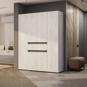 Гостиная Мрия (модульная) Бетон пайн светлый/Графит в Асбесте - asbest.ok-mebel.com | фото 18