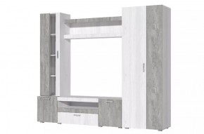 Гостиная Соло (Анкор Светлый/Бетонный Камень) в Асбесте - asbest.ok-mebel.com | фото 2