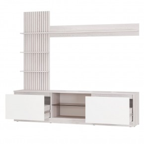 Гостиная Убер ГС-05 (ясень белый/белый) в Асбесте - asbest.ok-mebel.com | фото 3