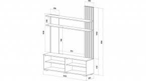 КАРОЛИНА Гостиная в Асбесте - asbest.ok-mebel.com | фото 3