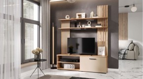 КАРОЛИНА Гостиная (дуб вотан/кашемир) в Асбесте - asbest.ok-mebel.com | фото