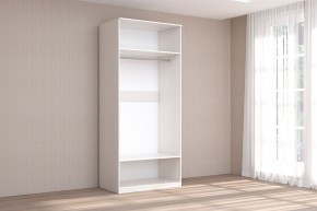 Кэт-4 Шкаф 2-х ств (2 дв зерк) (МДФ Бодега белая) в Асбесте - asbest.ok-mebel.com | фото 2