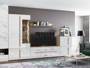 КИМ Шкаф с подсветкой (белый) в Асбесте - asbest.ok-mebel.com | фото 7