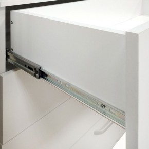Комод 1400 Париж (Белый тиснение) в Асбесте - asbest.ok-mebel.com | фото 4