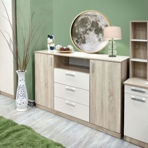Комод 1400 Салоу (Дуб сонома/перламутр) в Асбесте - asbest.ok-mebel.com | фото 6