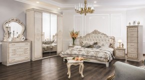 Комод 4 ящика Патрисия (крем) в Асбесте - asbest.ok-mebel.com | фото 4