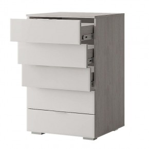 Комод Алекса (ясень белый/белый) в Асбесте - asbest.ok-mebel.com | фото 2