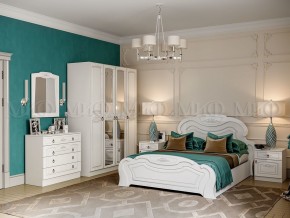 АЛЕКСАНДРИНА Комод (Белый глянец холодный/Белый) в Асбесте - asbest.ok-mebel.com | фото 2