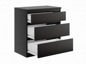 Комод КАСТОР с тремя ящиками, цвет Дуб Венге в Асбесте - asbest.ok-mebel.com | фото 2