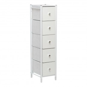 Комод Leset Нирита/Хайди узкий 5 ящиков в Асбесте - asbest.ok-mebel.com | фото 2
