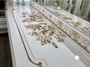 Комод с Зеркалом Алсу (белый глянец) в Асбесте - asbest.ok-mebel.com | фото 5