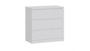 Комод Варма 3 с тремя выдвижными ящиками, цвет белый в Асбесте - asbest.ok-mebel.com | фото 2