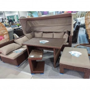 Комплект мебели с диваном AFM-320B-T320 Brown в Асбесте - asbest.ok-mebel.com | фото 2