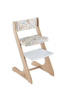 Комплект растущий стул и подушки Конёк Горбунёк Стандарт (Лофт-2, Бабочки) в Асбесте - asbest.ok-mebel.com | фото