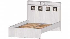 КОСТА-РИКА Кровать 1200 с основанием (анкор светлый) в Асбесте - asbest.ok-mebel.com | фото