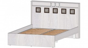 КОСТА-РИКА Кровать 1400 с основанием (анкор светлый) в Асбесте - asbest.ok-mebel.com | фото